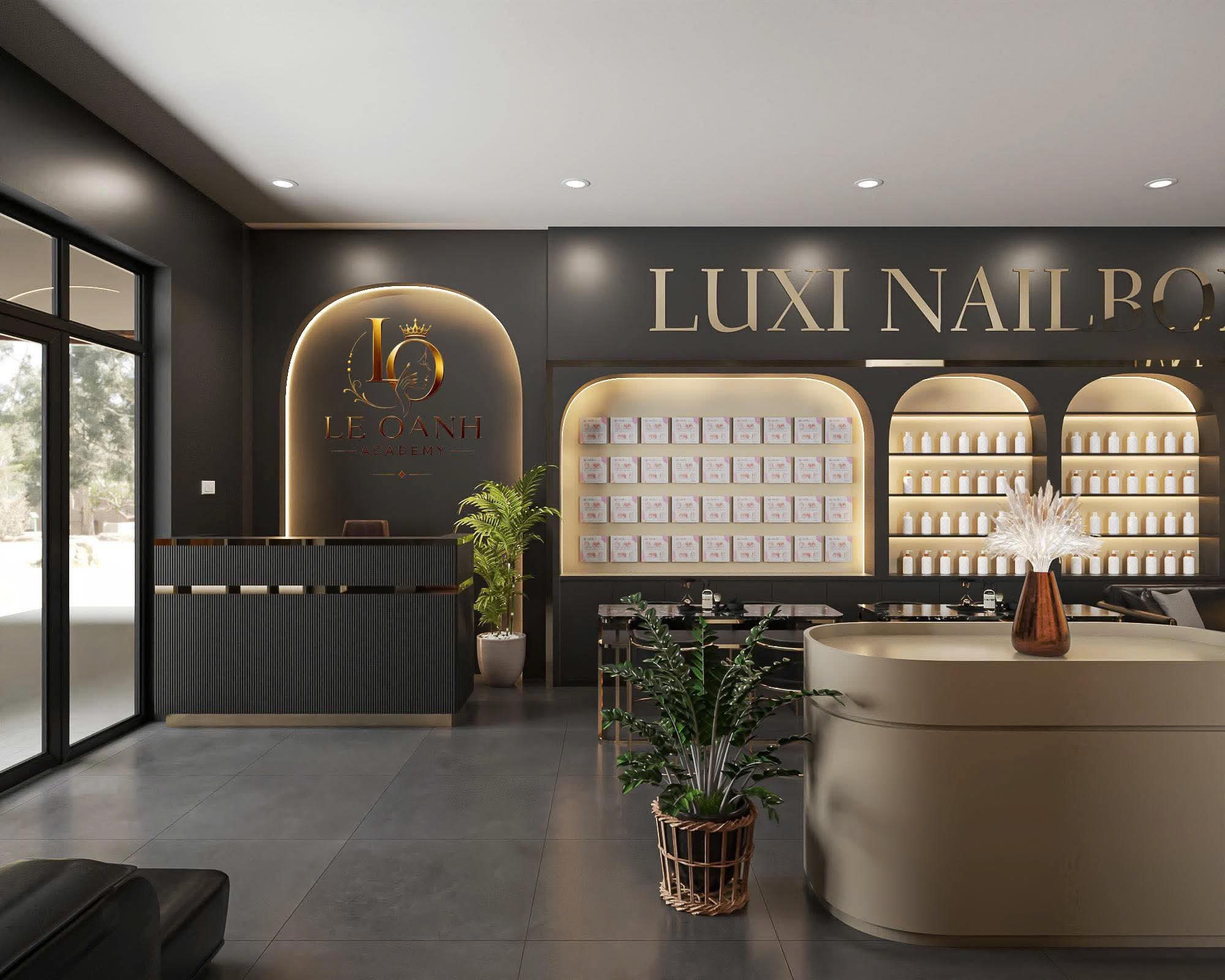 Chi tiết dụng cụ nail art và quà tặng khai trương